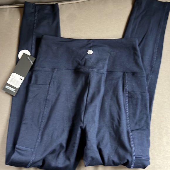 NWT Bally navy blue leggings - Picture 3 of 6